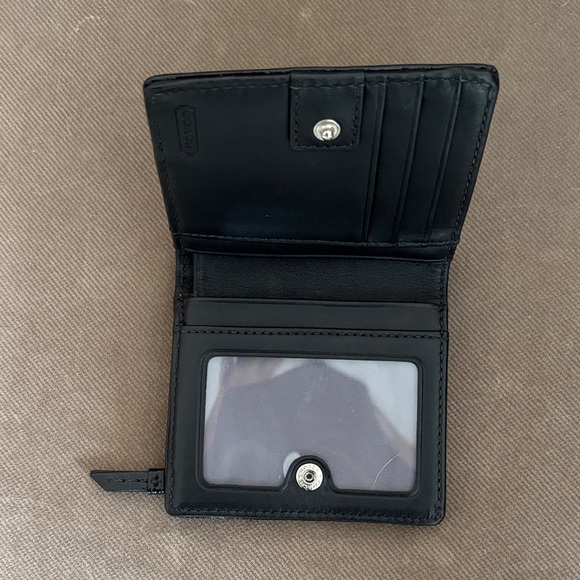 Coach Glossy Black Women’s Wallet - Picture 5 of 7